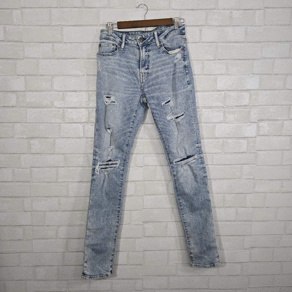 AEO athletic skinny jeans